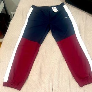 Carhartt WIP Women’s swishy track sweatpants - Barnes Navy/ Merlot/ Wax joggers